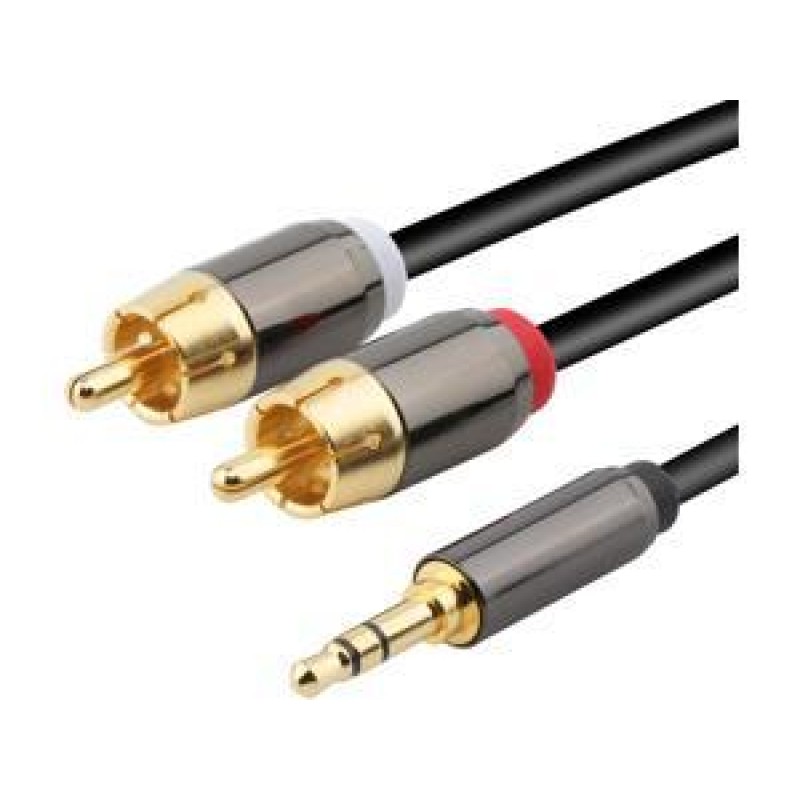 3.5mm to 2-Male RCA Adapter cable - 15 feet