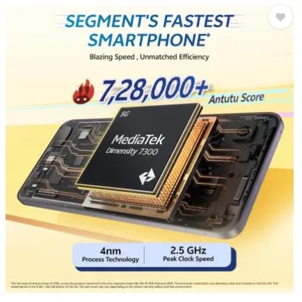 vivo T4X 5G, Glacial Teal (8GB, 128GB)