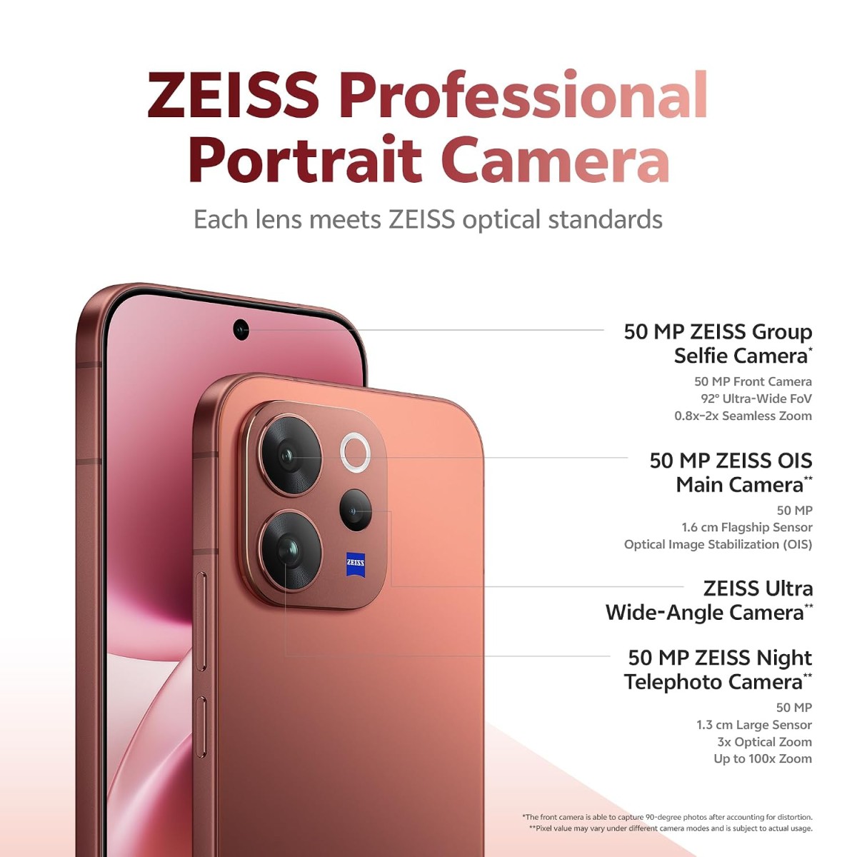 vivo V70 5G (Passion Red, 8GB RAM, 256GB Storage)