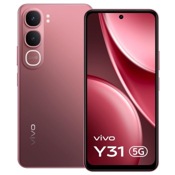 vivo Y31 5G (Blush Red, 6GB RAM, 128GB Storage) with No Cost EMI/Additional Exchange