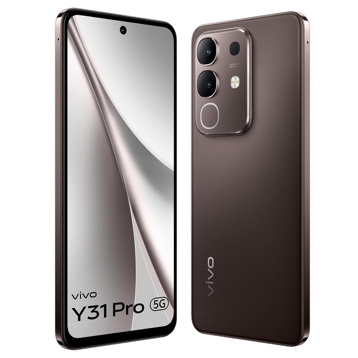 vivo Y31 Pro 5G (Mocha Brown, 8GB RAM, 256GB Storage) with No Cost EMI/Additional Exchange Offers