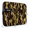 AirCase Laptop Bag Sleeve Case Cover Pouch for 13-Inch, 13.3-Inch Laptop for Men & Women Neoprene(Camouflage Brown)