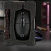 Live Tech Vulcan Wired USB Gaming Mouse 7 Programmable Buttons 2750 DPI Sensor RGB Lighting Durable for Windows PC Gamers