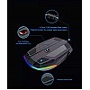 Live Tech Vulcan Wired USB Gaming Mouse 7 Programmable Buttons 2750 DPI Sensor RGB Lighting Durable for Windows PC Gamers