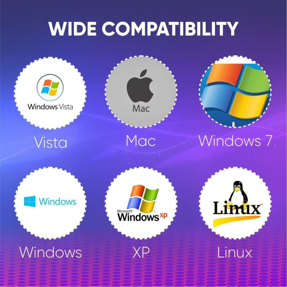 airtree 500Mbps Mini Wireless Wi-Fi Dongle Adapter Black