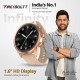 Fire-Boltt Infinity 1.6" Round Display Smart Watch, 400 * 400 Pixel High Resolution, Bluetooth Calling with Voice Assistance (Rose Gold)
