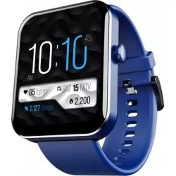boAt Wave Flex Connect with 1.83 HD Display Bluetooth Calling Blue Strap Free Size