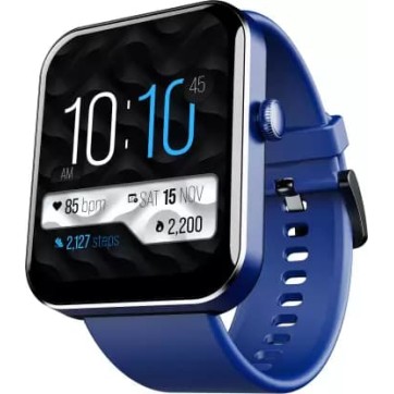 boAt Wave Flex Connect with 1.83 HD Display Bluetooth Calling Blue Strap Free Size boAt Wave Flex Connect with 1.83 HD Display Bluetooth Calling Blue Strap Free Size