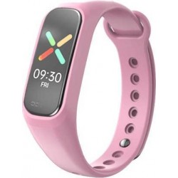  Silicone Wrist Strap for OnePlus Smart Band & Oppo Smart Band (Tracker not Included) (Pink)