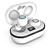 pTron Bassbuds Jets True Wireless Bluetooth 5.0 Headphones, 20Hrs Total Playback with Case (white)