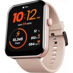 boAt Wave Flex Connect with 1.83 HD Display,Bluetooth Calling Pink Strap Free Size