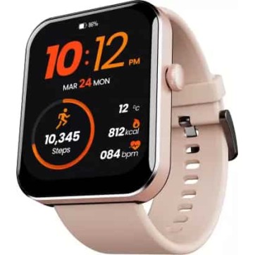 boAt Wave Flex Connect with 1.83 HD Display,Bluetooth Calling Pink Strap Free Size boAt Wave Flex Connect with 1.83 HD Display,Bluetooth Calling Pink Strap Free Size