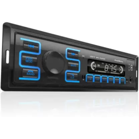 PunkMetal PM-02 DUAL-USB/SD/AUX/FM/Bluetooth Universal Car Stereo (Single Din)