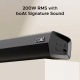 boAt Aavante Bar 2000 Pro with Wireless Subwoofer 200 W Bluetooth Soundbar Black