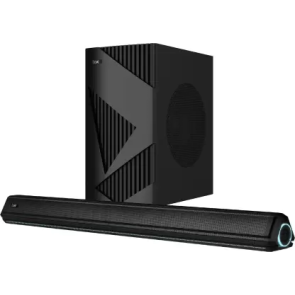 boAt Aavante Bar 1550 Pro with wired subwoofer 160 W Bluetooth Soundbar (Pebble Black