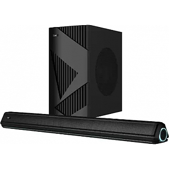 boAt Aavante Bar 1550 Pro with wired subwoofer 160 W Bluetooth Soundbar (Pebble Black