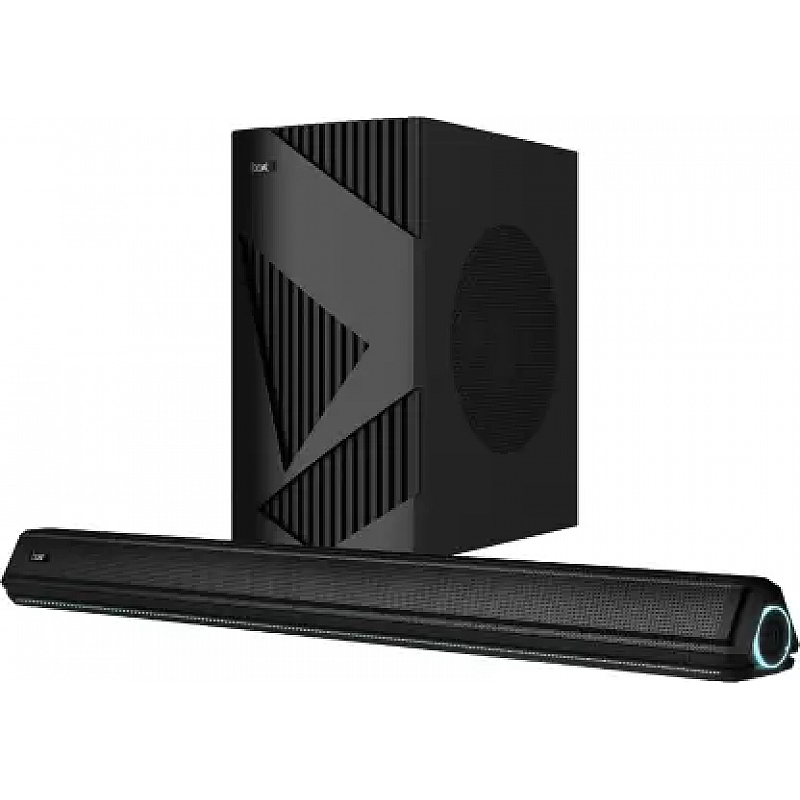 boAt Aavante Bar 1550 Pro with wired subwoofer 160 W Bluetooth Soundbar (Pebble Black