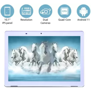 Acer One 4 GB RAM 64 GB ROM 10.1 Inch with Wi-Fi+4G Tablet (Rear: Rose Gold, Front: White)