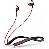 HRX X-Wave 7R with Flex Fold Design Technology Bluetooth Headset (Mars Red, In the Ear)