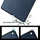 Airtree Hard Back Flip Stand Case Cover for New iPad 9.7 inch 5th 6th Generation Model A1822 A1823 A1893 A1954 - Navy