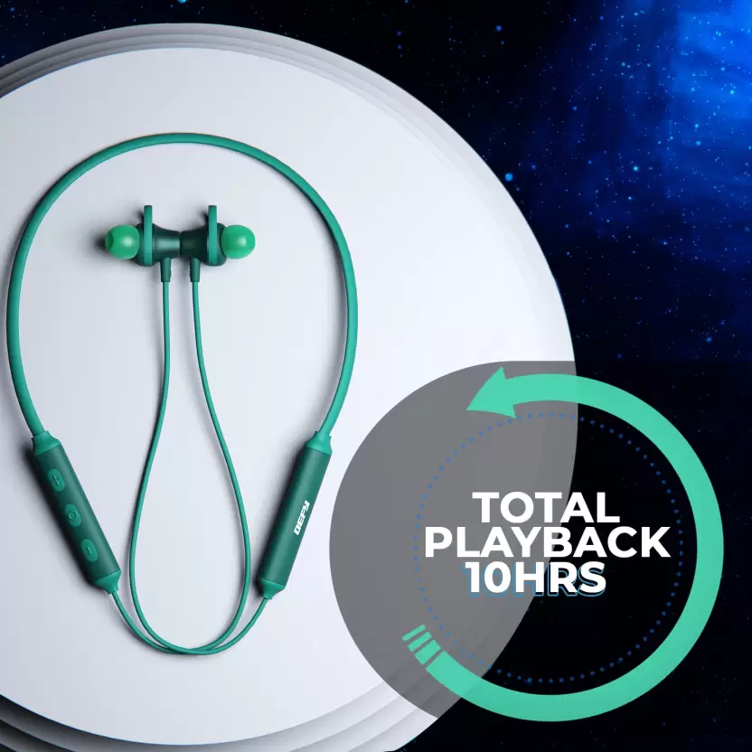 DEFY Crest DWE03 Bluetooth Headset (Teal Green, In the Ear)