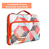 Protecta Oscar 360˚ Protection Waterproof 14 Inch Laptop Bag for Men Women Geometric Print