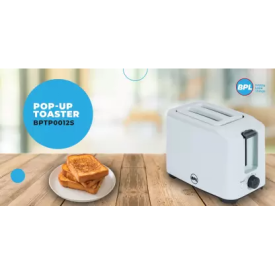 BPL 2 Slice Toaste With 7 Stage Browning Control 750 W Pop Up Toaster  (White)