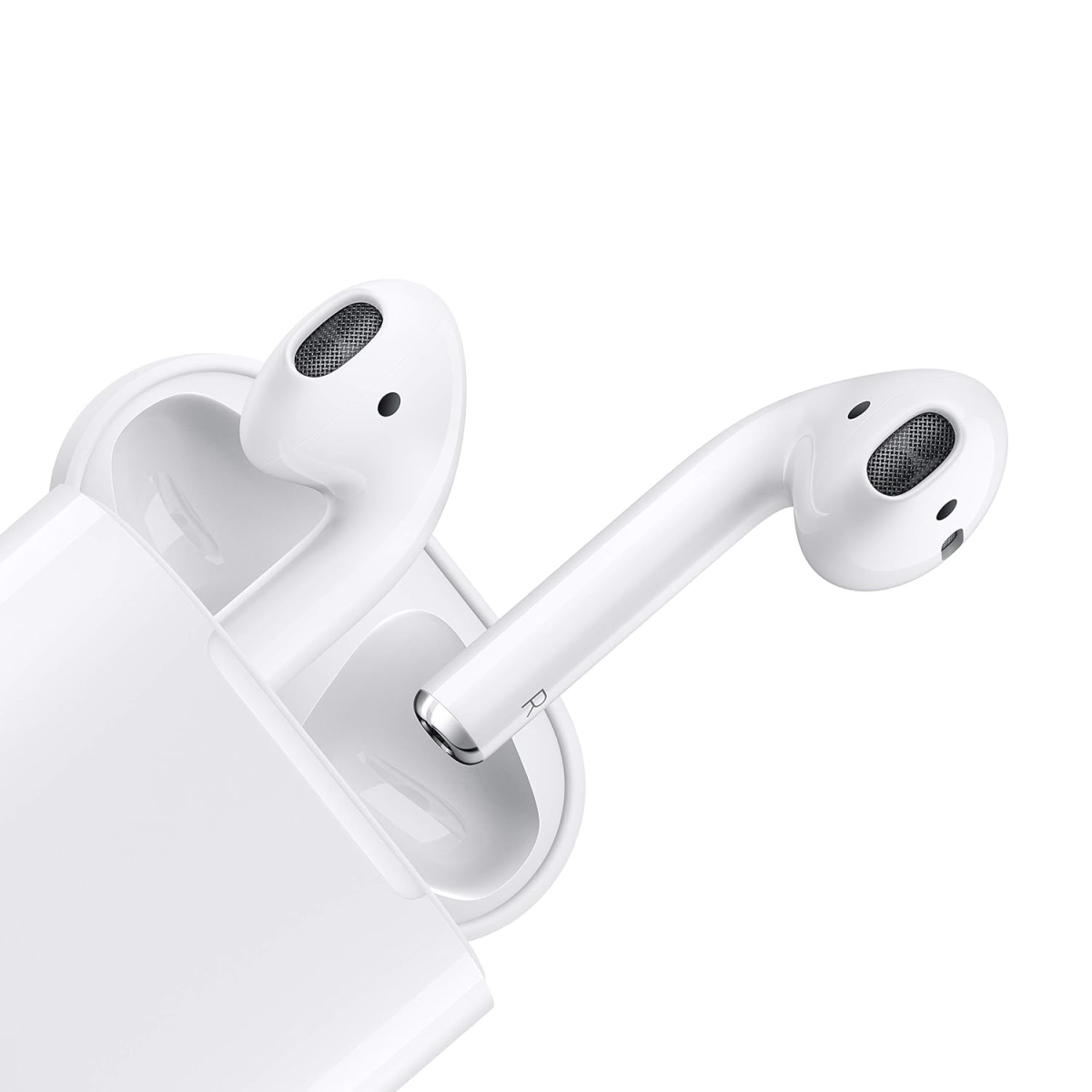 Apple AirPods(2nd gen) with Charging Case Bluetooth Headset with Mic  (White, True Wireless) Apple AirPods(2nd gen) with Charging Case Bluetooth Headset with Mic  (White, True Wireless)