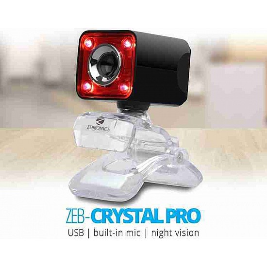 Zebronics Zeb-Crystal Pro Webcam