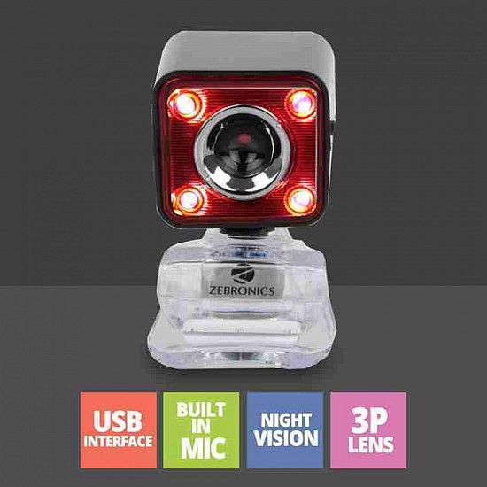 Zebronics Zeb-Crystal Pro Webcam