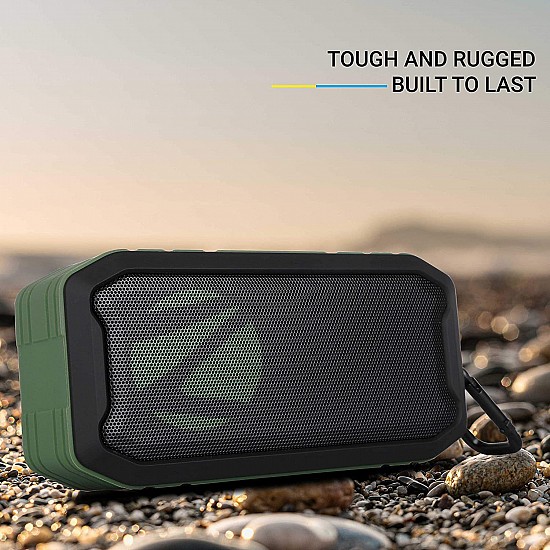 Zebronics Zeb-Tough Portable Bluetooth Supporting Speaker Comes with, FM, AUX, Built in Mic