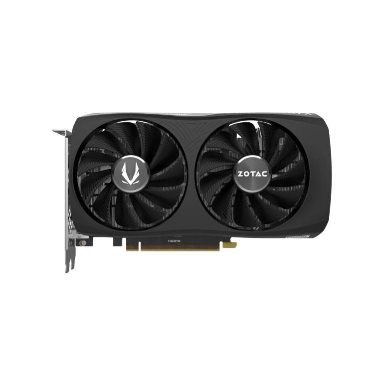 ZOTAC GeForce RTX 4060 8GB Twin Edge GDDR6 8 GB NVIDIA Chipset 128 bit 2475 MHz Graphics Card (Black)