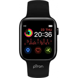 PTron Pulsefit P261 Smartwatch  (Black Strap Regular)