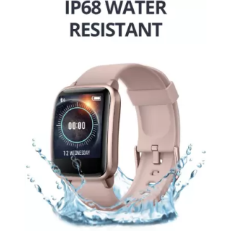 Syska SW100 Smartwatch (Gold Strap, Free Size) Syska SW100 Smartwatch (Gold Strap, Free Size)