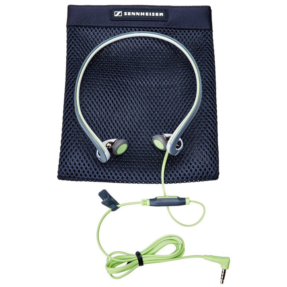 Sennheiser PMX 686G Sports Earbud Neckband Headset (Grey/Green)