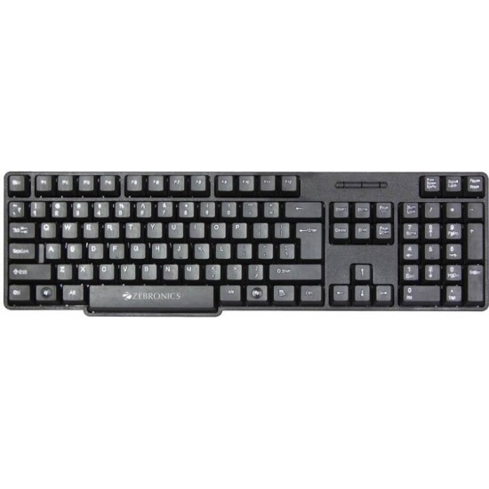 Zebronics K 21 Wired USB Laptop Keyboard  (Grey)