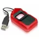 Icons Mso Morpho 1300 E3 Biometric Fingerprint Scanner With Rd Service Red And B