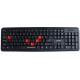 QHMPL qhm7403w Wired USB Laptop Keyboard  (Black)