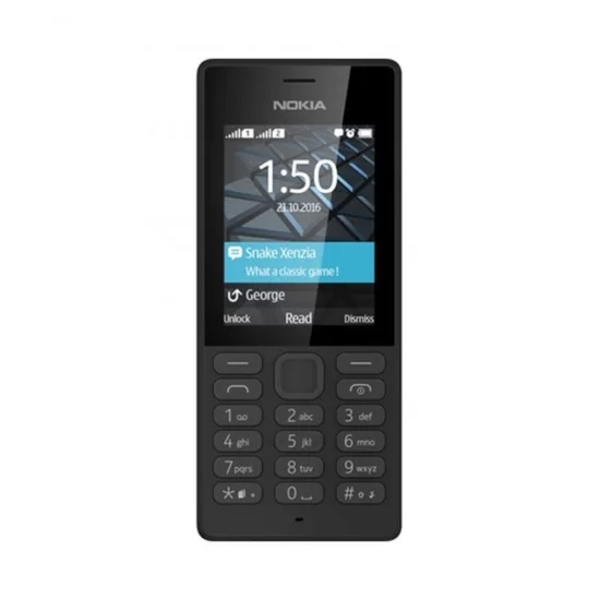 Nokia 150 Dual Sim Black Mobile With Batter and Charger Refurbished