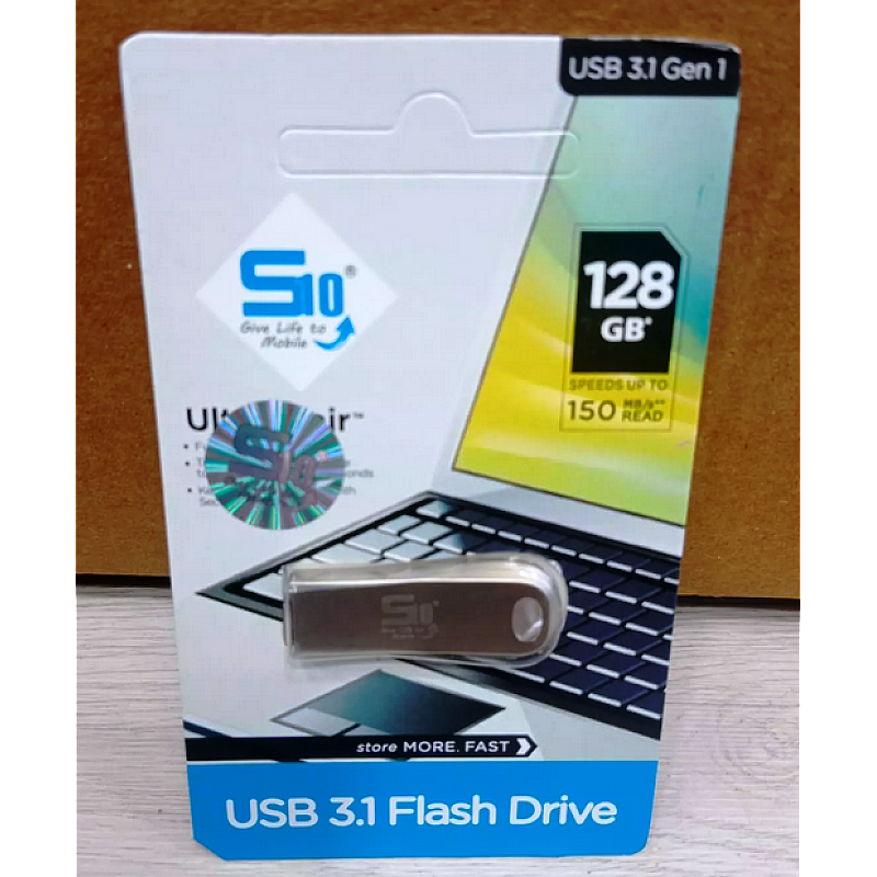 128 GB  S10 3.1 PENDRIVE FOR LAPTOP AND COMPUTER