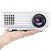 VISION VP-606 Portable LED Projector & LED Lamp 50000 Hrs. 1800 Lumens, HDMI, USB, VGA, SD Card Slot, Educational Projector