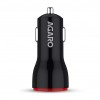 AGARO Dual Port Car Charger, 18W Quick Charging, 2.1A, Dual USB Port Output, Fast Charge,  Compatible with All Type C Smartphones, Black & Red