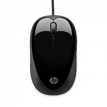 HP X1000 Wired USB Mouse with 3 Handy Buttons, Fast-Moving Scroll Wheel and Optical Sensor, 3 years warranty