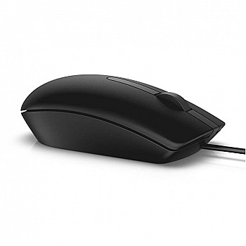 Dell MS116 1000Dpi USB Wired Optical Mouse, Led Tracking, Scrolling Wheel, Plug Black