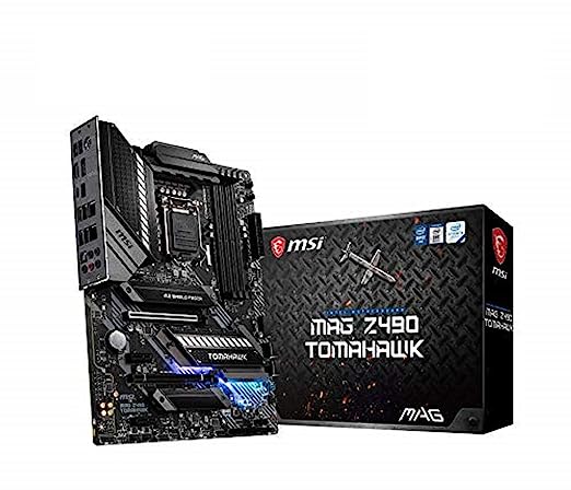 MSI MAG Z490 Tomahawk Motherboard (ATX, 10th Gen Intel Core, LGA