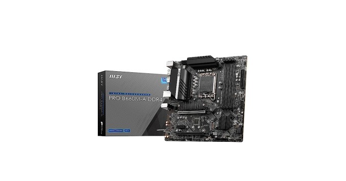 MSI Pro B660M-A Ddr4 Motherboard, Micro-ATX - Supports Intel 12Th