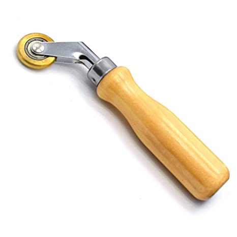 PVC/TPO/EPDM Single Ply Roofing Brass Penny Roller and Vinyl Flooring Corner Detail Seam Roller (6mm x 30mm) PVC/TPO/EPDM Single Ply Roofing Brass Penny Roller and Vinyl Flooring Corner Detail Seam Roller (6mm x 30mm)