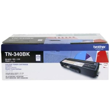 Brother TN-340BK Black 2500 Pages Toner Cartridge Brother TN-340BK Black 2500 Pages Toner Cartridge