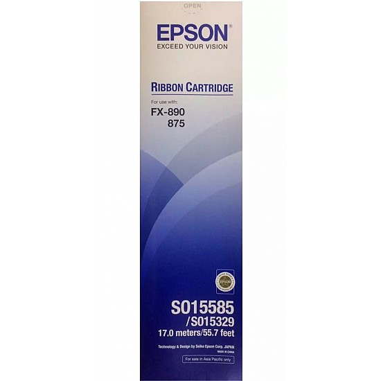 Epson FX-890, 875 Ribbon Cartridge Black