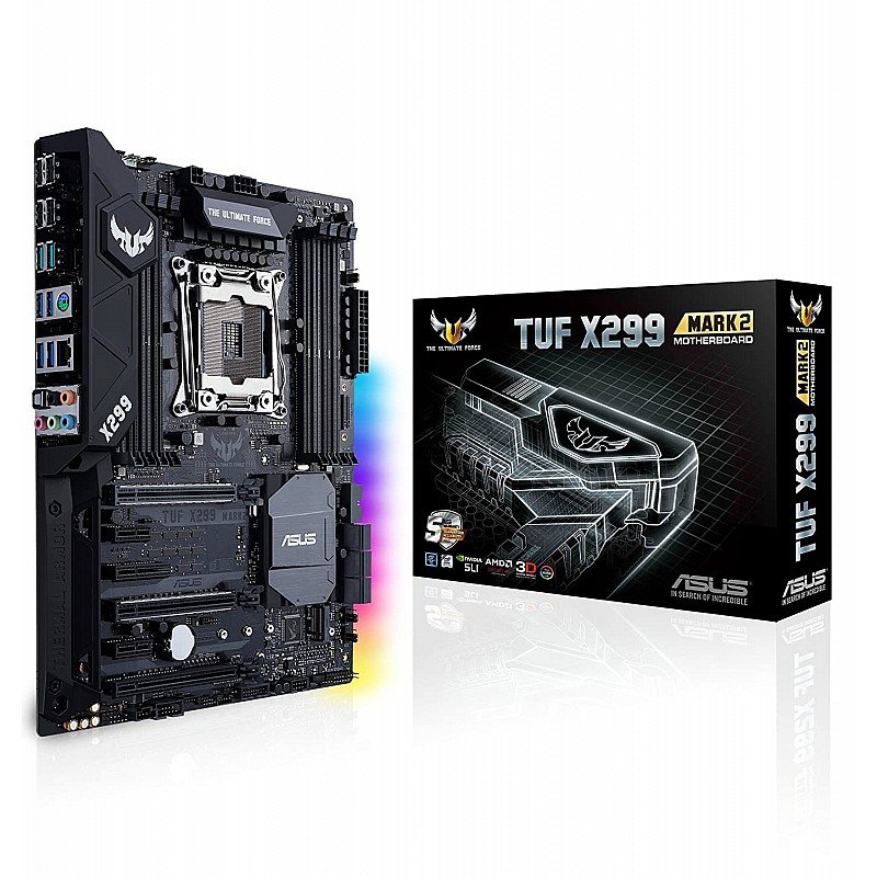 ASUS TUF X299 MARK 2 LGA2066 DDR4 M.2 USB 3.1 X299 ATX Motherboard for Intel Core X-Series Processors